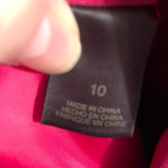 Pink suede jacket - Picture 6 of 8